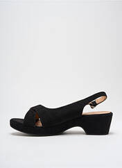 Sandales/Nu pieds noir ADIGE pour femme seconde vue