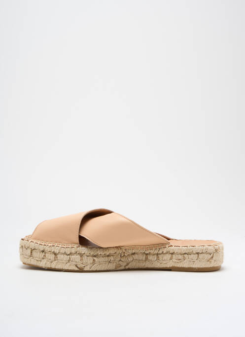 Espadrilles beige PÖLKA pour femme