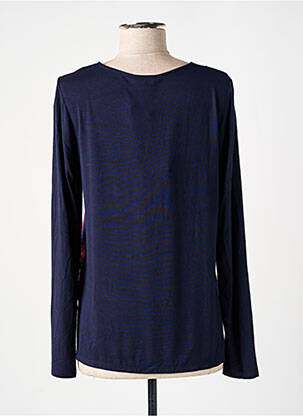 T-shirt manches longues manches longues bleu MAE MAHE femme