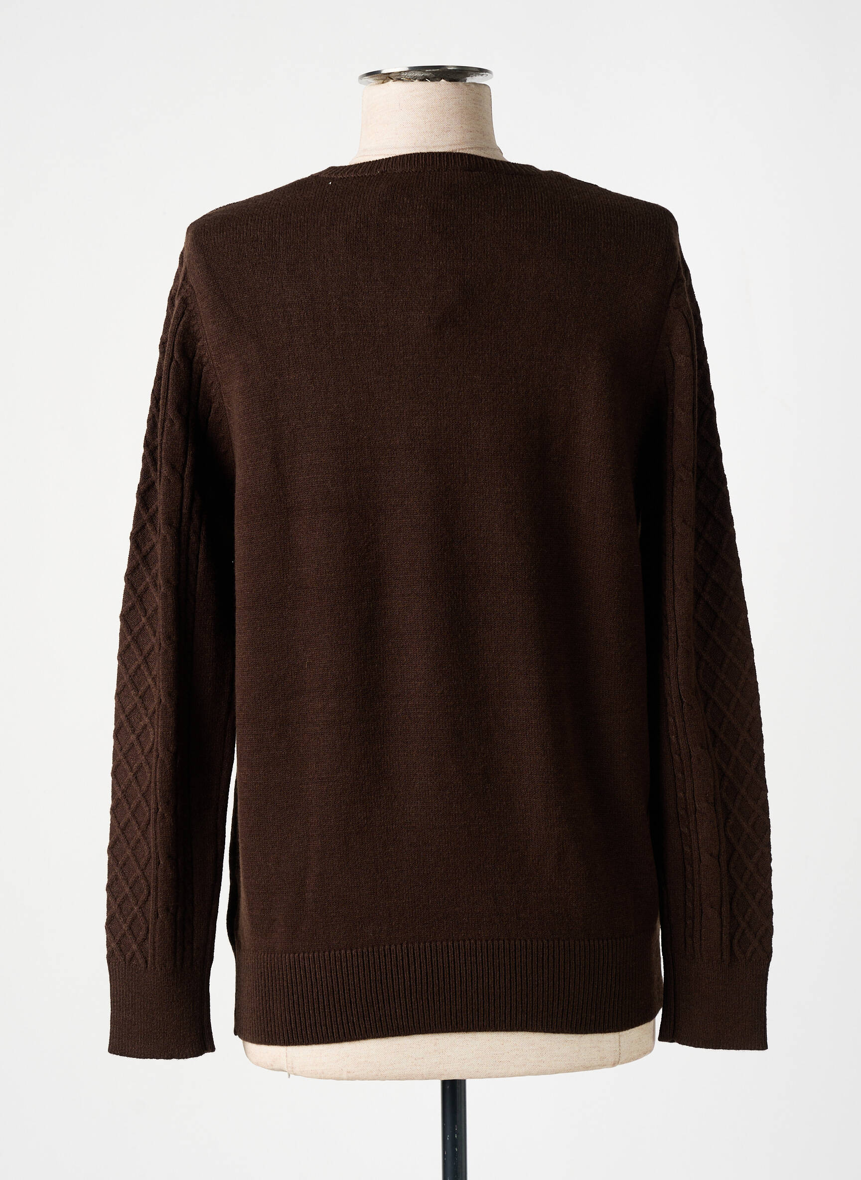 Pull Cardigan Femme Parallel Marron Paon - Taille XS, Neuf Avec étiquette