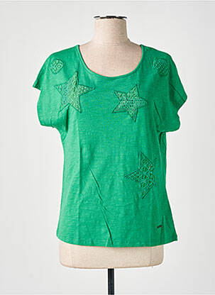 T-shirt vert AGATHE & LOUISE pour femme