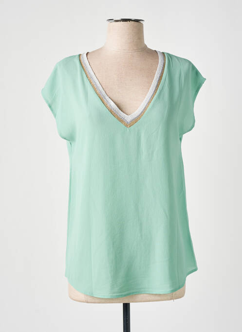 Blouse vert MELLY & CO pour femme