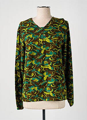 T-shirt manches longues manches longues vert AGATHE & LOUISE femme