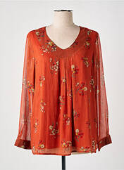 Blouse orange GRIFFON pour femme seconde vue