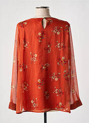 Blouse orange GRIFFON pour femme seconde vue