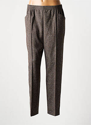 Pantalon slim taille élastique taille normale gris GRIFFON femme