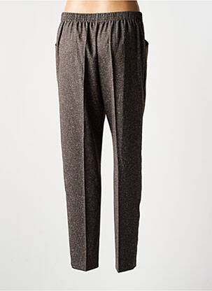 Pantalon slim taille élastique taille normale gris GRIFFON femme