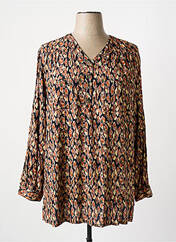 Blouse marron AGATHE & LOUISE pour femme seconde vue