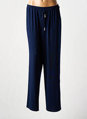 Pantalon droit bleu GRIFFON pour femme seconde vue