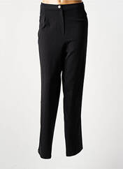 Pantalon droit noir GRIFFON pour femme seconde vue