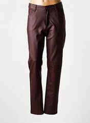 Pantalon slim violet GRIFFON pour femme seconde vue