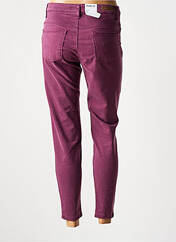 Pantalon slim violet LCDN pour femme seconde vue