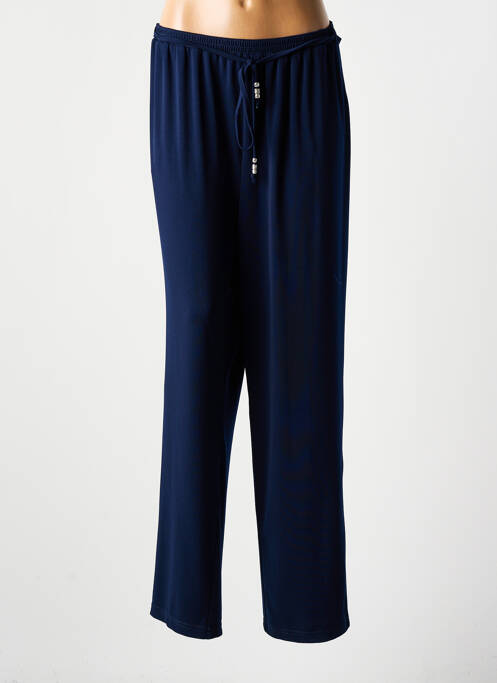 Pantalon droit bleu GRIFFON pour femme