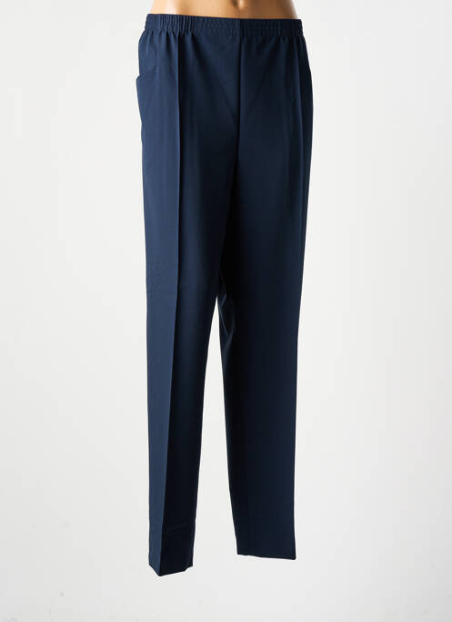 Pantalon droit bleu GRIFFON pour femme