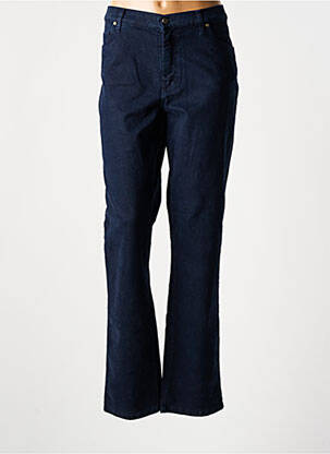 Jeans coupe slim stretch taille normale bleu LCDN femme