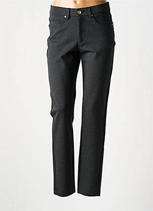 Pantalon slim stretch taille normale gris LCDN femme