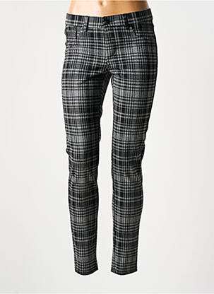 Pantalon slim stretch gris LCDN femme