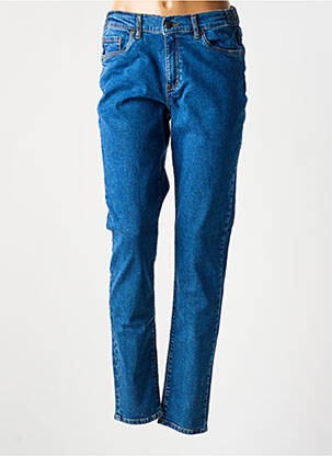 Jeans coupe slim stretch taille normale bleu LCDN femme