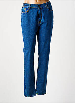 Jeans coupe slim stretch taille normale bleu LCDN femme
