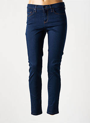 Jeans skinny tissage brut taille normale bleu LCDN femme
