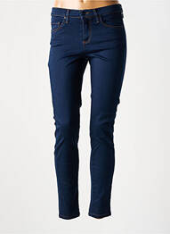 Jeans skinny tissage brut taille normale bleu LCDN femme