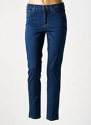Jeans coupe slim tissage brut taille normale bleu LCDN femme