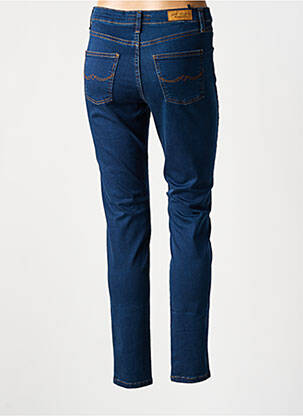 Jeans coupe slim tissage brut taille normale bleu LCDN femme