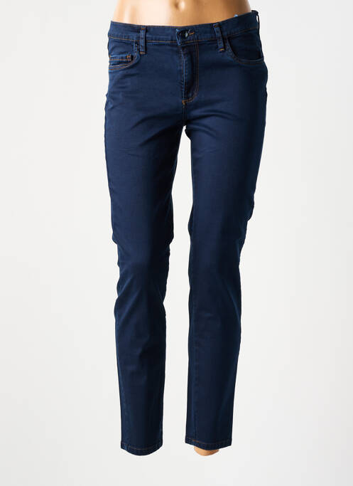 Jeans coupe slim bleu LCDN pour femme