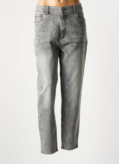 Jeans coupe slim gris LCDN pour femme