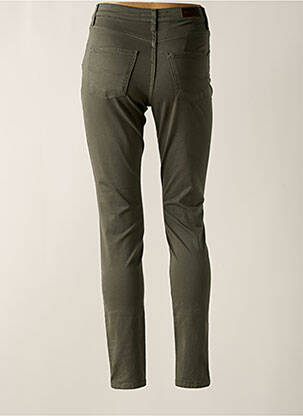 Pantalon slim taille haute taille haute vert LCDN femme