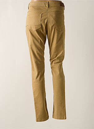 Pantalon slim stretch taille normale beige ELLE EST OU LA MER femme