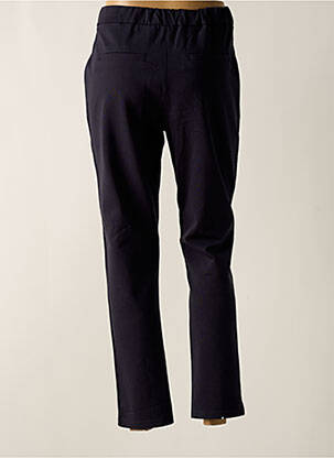 Pantalon 7/8 stretch taille normale bleu ELLE EST OU LA MER femme