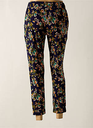 Pantalon 7/8 stretch taille normale bleu LCDN femme