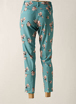 Pantalon 7/8 stretch taille normale bleu LCDN femme