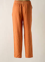 Pantalon droit orange LCDN pour femme seconde vue