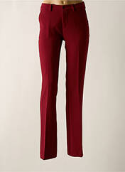 Pantalon droit rouge LCDN pour femme seconde vue