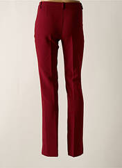 Pantalon droit rouge LCDN pour femme seconde vue