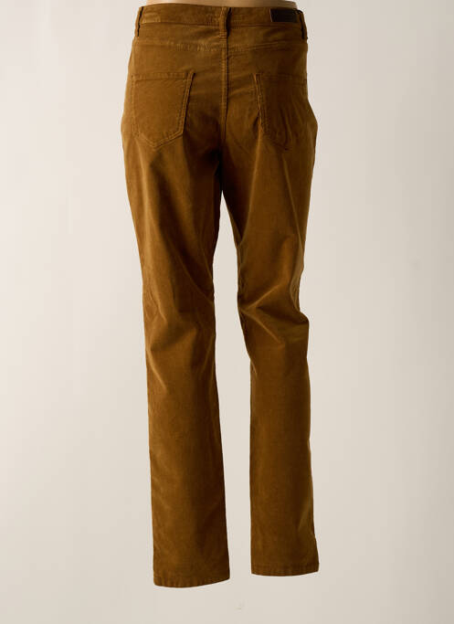 Pantalon slim stretch taille normale marron LCDN femme