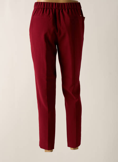Pantalon 7/8 rouge LCDN pour femme