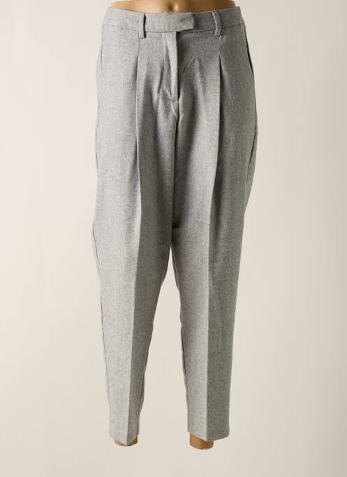 Pantalon droit gris TIFFOSI pour femme