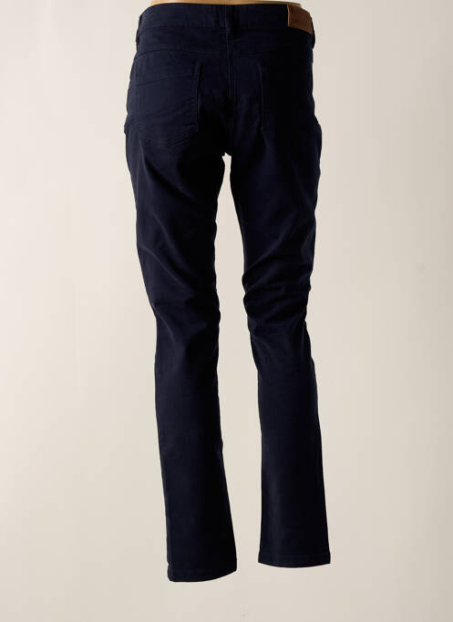Pantalon slim bleu ELLE EST OU LA MER pour femme