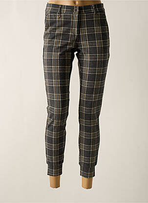 Pantalon 7/8 stretch taille normale gris LCDN femme