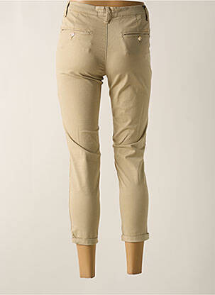 Pantalon 7/8 stretch taille normale vert LCDN femme