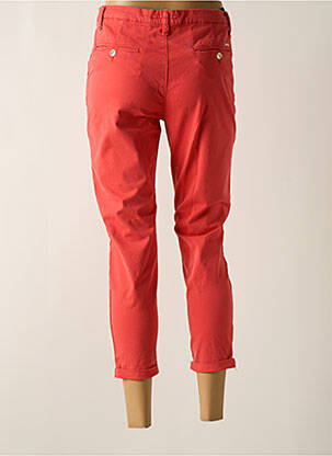 Pantalon 7/8 stretch taille normale orange LCDN femme