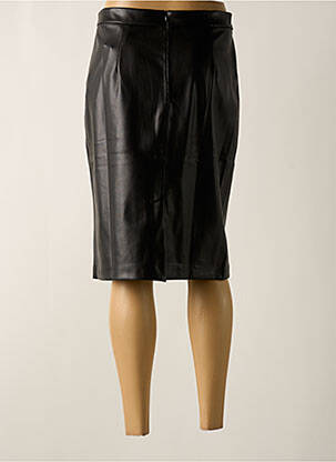 Jupe mi-longue stretch noir SWEEWË femme