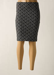 Jupe mi-longue stretch gris LCDN femme