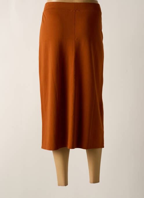 Jupe courte orange AGATHE & LOUISE pour femme