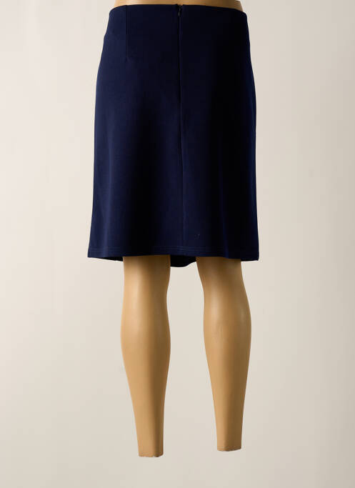 Jupe mi-longue bleu MAE MAHE pour femme