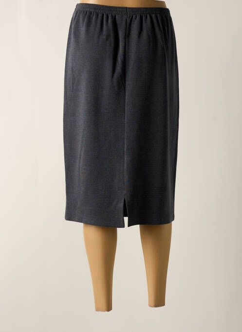 Jupe mi-longue gris GRIFFON pour femme