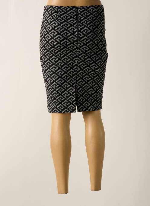 Jupe mi-longue gris LCDN pour femme